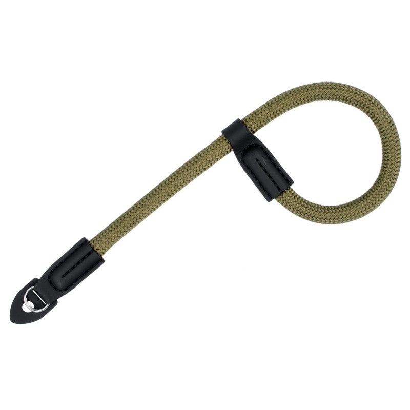 VKO Camera Wrist Strap, Rope Camera Strap Wrist for DSLR SLR Mirrorless Cameras Hand Strap Black Green - Image 1